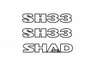 Set stickers SHAD D1B332ETR SH33