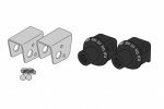 Footpeg adapters PUIG 6343N schwarz