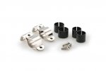 Kit clamps PUIG 2179I ROADSTER Edestahl 26mm with rubbers 22mm