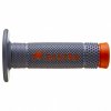 Handgriffe ARIETE 02643-ARGR VULCAN OFF-ROAD Orange-Grey