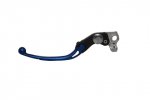 Adjustable folding lever ACCOSSATO aluminium, master cylinder blau