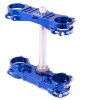 Triple clamp X-TRIG 40201012 ROCS TECH blau