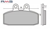 Bremsbeläge RMS 225100060 organic