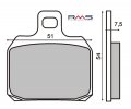 Bremsbeläge RMS 225100490 organic