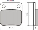 Bremsbeläge RMS 225101440 organic