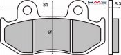 Bremsbeläge RMS 225102650 organic