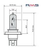 Lamp RMS 246510180 HS1 12V 35/35W