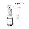 Bulb RMS 246510350 12V 35/35W BA20D blau