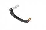 Lever guard ACCOSSATO with gold eyelet and insert right, carbon