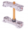 Triple clamp X-TRIG 40404001 ROCS TECH silber 27mm