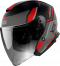 JET helmet AXXIS MIRAGE SV ABS damasko red matt M