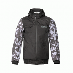 Jacke YOKO SKLODDI black / camo /grey S