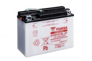 Yumicron battery with acid YUASA