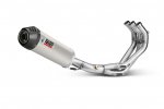 Full exhaust system 3x1 MIVV Y.042.L4C OVAL Titan / Carbondeckel