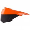 Airbox covers POLISPORT 8453200001 orange KTM/schwarz