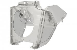 Airbox + covers POLISPORT transparent 99