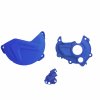 Clutch and ignition cover protector kit POLISPORT 90942 blau