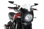 Windschirm PUIG 9596W SEMI-FAIRING carbon look transparent