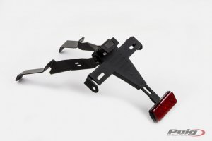 Adjustable license support PUIG schwarz