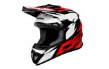 Motocross Helmet CASSIDA CROSS CUP TWO rot/weiss/schwarz XL