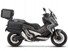 Complete set of aluminum cases SHAD TERRA BLACK, 48L topcase + 36L / 36L side cases, including mount SHAD HONDA X-ADV 750