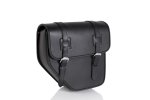 Leder-Satteltasche CUSTOMACCES AP0013N IBIZA schwarz