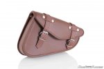 Leder-Satteltasche CUSTOMACCES AP0003T DETROIT brown links