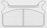 Bremsbeläge CL BRAKES 2342 RX3