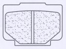 Bremsbeläge CL BRAKES 2984 RX3