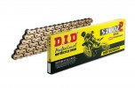 Motocross chain D.I.D Chain 520DZ2 SDH 112 L golden/schwarz