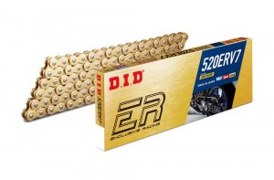 Sportkette D.I.D Chain 520ERV7 120 L golden/golden