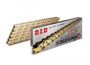 ZVM-X series X-Ring chain D.I.D Chain 530ZVM-X2 108 L golden/golden