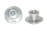 Aluminium bobbins LV8 E201/10100A DIAVOL M10x1,50 silber