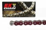 QX-Ringkette EK 520 SRX2 120 L Mettalic Red