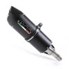 Slip-on exhaust GPR Y.59.FUNE FURORE Matte Black including removable db killer and link pipe