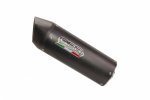 Bolt-on silencer GPR K.6.FUNE FURORE Matte Black including removable db killer