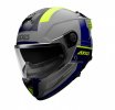 FULL FACE helmet AXXIS HAWK SV EVO daytona c2 matt gray XS