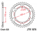 Ketten Rad JT JTR 1876-47 47T, 525