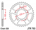 Ketten Rad JT JTR 703-42 42T, 520