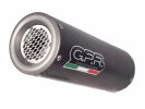 Slip-on exhaust GPR Y.194.M3.PP M3 Brushed Stainless steel including removable db killer and link pipe