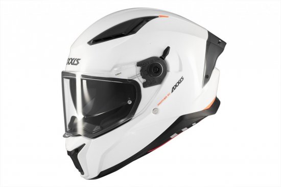 FULL FACE helmet AXXIS PANTHER SV solid a0 gloss white M