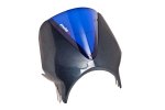 Windschirm PUIG 003CA RETROVISIONS carbon look blau