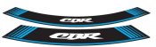 Rim strip PUIG 5524A CBR blau set of 8 rim strips