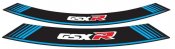 Rim strip PUIG 5525A GSXR blau set of 8 rim strips