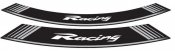 Rim strip PUIG 5531P RACING silber set of 8 rim strips