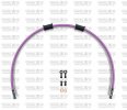 Kupplungsschlauch Venhill HON-11004CB-PU POWERHOSEPLUS (1 Schlauch im Satz) Purple hoses, black fittings