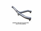 Decat pipe GPR E4.H.234.DEC Brushed Stainless steel