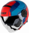 JET helmet AXXIS RAVEN SV ABS milano matt blue red XL