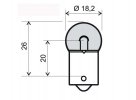 Lamp RMS 246510235 BA15S G18 12V 10W