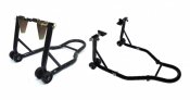 Set front + rear paddock stand MOTION STUFF STS3200+STS3210 with L support